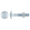 DIN 603/934 - VITE + DADO. ZINCO 05X016 ( 500 pz.)